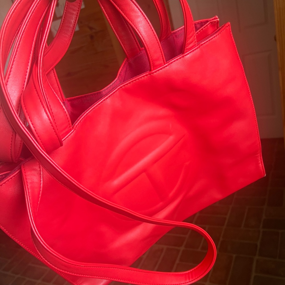 Medium Red Telfar Bag
